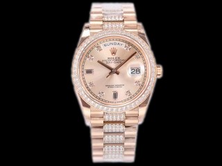 rolex day-date 36mm diamond 3255 automatic man watch