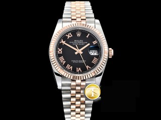 rolex datejust 36mm jub flt 904l automatic mens watch 