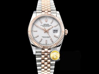 rolex datejust 36mm jub flt 904l automatic mens watch 