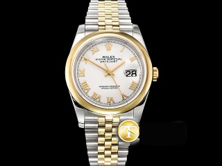 rolex datejust 36mm jub flt 904l automatic mens watch 