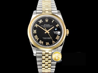 rolex datejust 36mm jub flt 904l automatic mens watch 