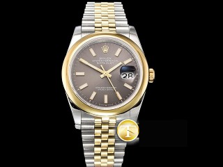 rolex datejust 36mm jub flt 904l automatic mens watch 