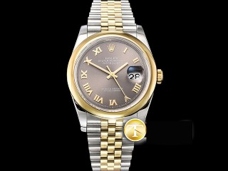 rolex datejust 36mm jub flt 904l automatic mens watch 