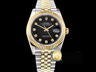 rolex datejust 36mm jub flt 904l automatic mens watch 
