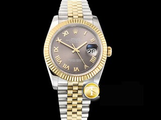 rolex datejust 36mm jub flt 904l automatic mens watch 