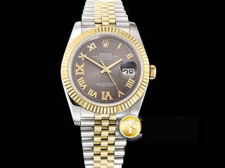 rolex datejust 36mm jub flt 904l automatic mens watch 