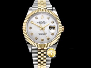 gmf factory rolex datejust 41mm 18k two tone wrapped version 3235 automatic mens watch 