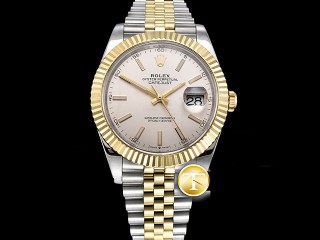 gmf factory rolex datejust 41mm 18k two tone wrapped version 3235 automatic mens watch 