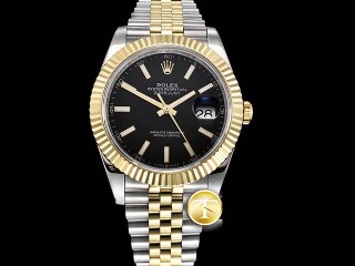 gmf factory rolex datejust 41mm 18k two tone wrapped version 3235 automatic mens watch 