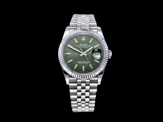 rolex datejust 36mm in 904l steel 3235 automatic mens watch 