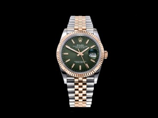 rolex datejust 36mm in 904l steel 3235 automatic mens watch 