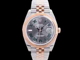 ew factory rolex datejust ii 41mm 904l automatic 3235 mens watch