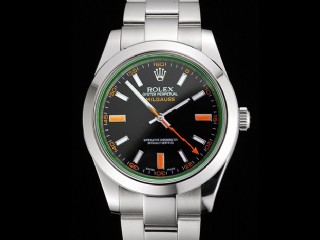 rolex milgauss anniversary edition 116400gv automatic mens watch