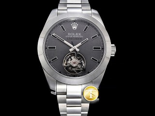 jb factory rolex milgauss label noir 43mm tourbillon mens watch