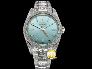 dj factory rolex milgauss 116400 special engraved 904l mens watch