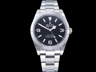 rolex explorer 214270 steel automatic mens watch