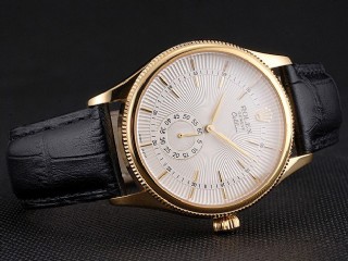 rolex cellini dual time automatic man watch