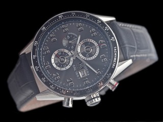 tag heuer carrera quartz chronograph man watch