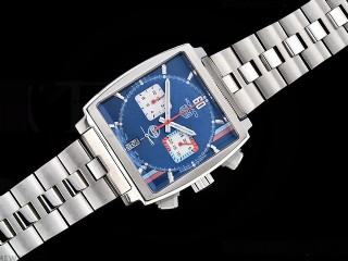 tag heuer monaco gulf quartz chronograph mens watch