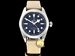 tudor heritage black bay 36mm automatic mens watch