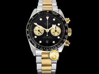 tudor black bay chronograph 79363n automatic man watch