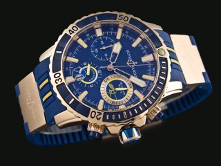 ulysse nardin maxi marine diver quartz chronograph watch