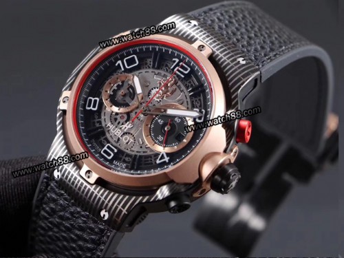 Baselworld Hublot Classic Fusion Ferrari GT Quartz Chronograph Mens Watch,HB-7941