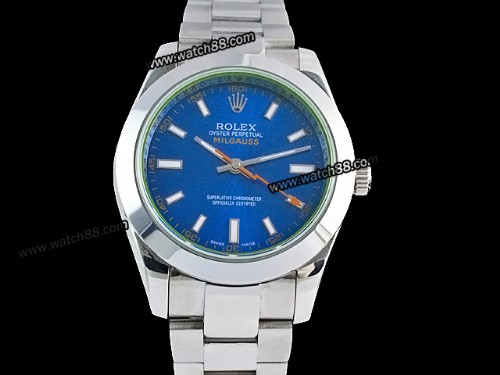 Baselworld Rolex Milgauss 16400GV Automatic Man Watch,RL-11005