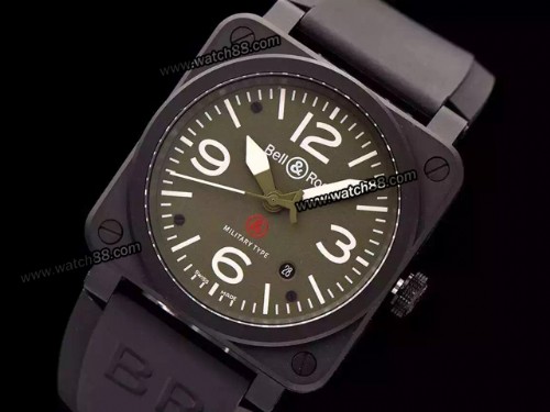 Bell & Ross Aviation BR03-92 Military Limited Edition Automatic Men Watch,BR-02012