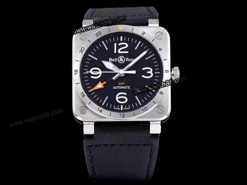 Bell & Ross Aviation BR03-93 GMT Automatic Mens Watch,BR-06004