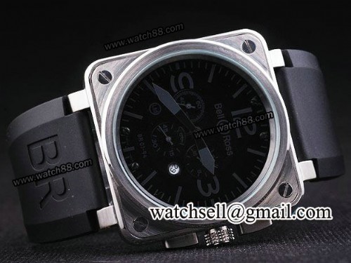 Bell & Ross BR01-94 Elegant Square Watch,BR-0058D