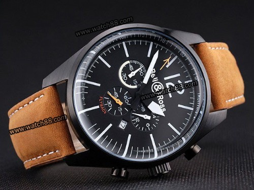 Bell & Ross Vintage BR126 Blackbird Flyback Chronograph Man Watch,BR-0071A