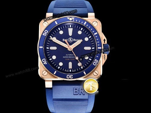 Bell Ross BR03-92 Diver 42mm Automatic Mens Watch,BR-06014