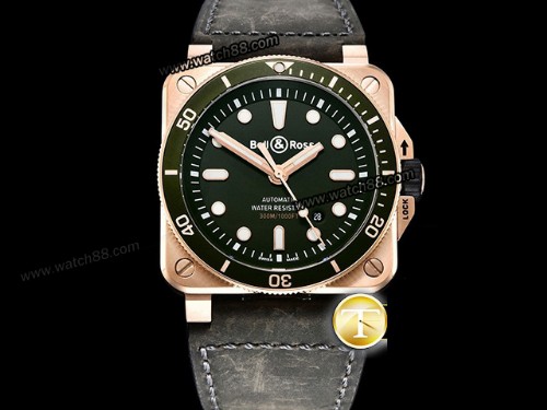 Bell Ross BR03-92 Diver 42mm Automatic Mens Watch,BR-06016
