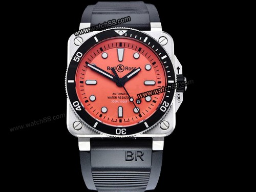Bell Ross BR03-92 Diver 42mm Automatic Mens Watch,BR-06026