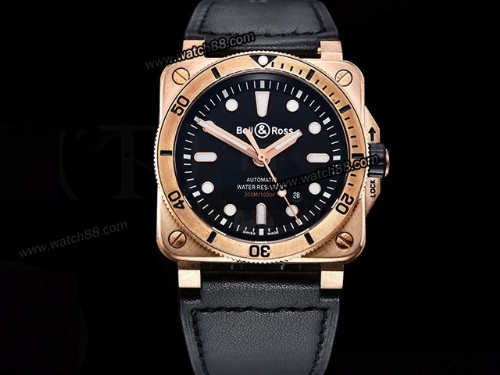 Bell Ross BR03-92 Diver 42mm Bronze Automatic Mens Watch,BR-06023