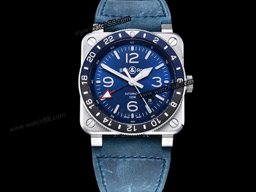 Bell Ross BR03-93 GMT Diver  42mm Automatic Mens Watch,BR-06030