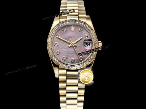 BP Factory Rolex Datejust Midsize 31mm Automatic Lady Watch,RL-18016