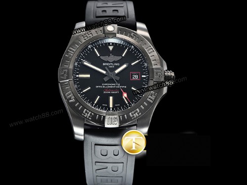 Breitling Avenger BlackBird 44mm DLC Titanium Automatic Mens Watch,BRE-01422