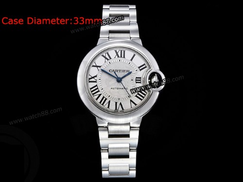 Cartier Balon Bleu de Cartier 33mm Automatic Ladies Watch,CAR-06040