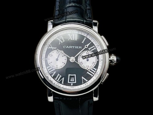 Cartier Rotonde de Cartier 7750 Automatic Chronograph WSRO0002 Man Watch,CAR-09053