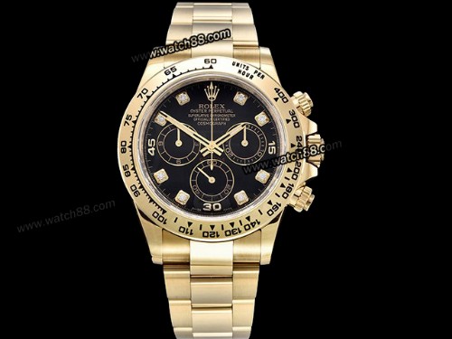 Clean Factory Rolex Daytona  116508 4130 Automatic Chronograph 904L Mens Watch,RL-06208