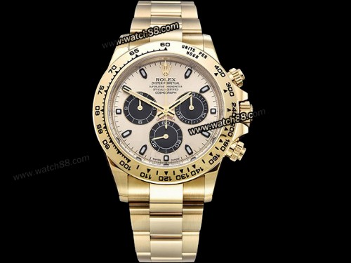 Clean Factory Rolex Daytona  116508 4130 Automatic Chronograph 904L Mens Watch,RL-06211