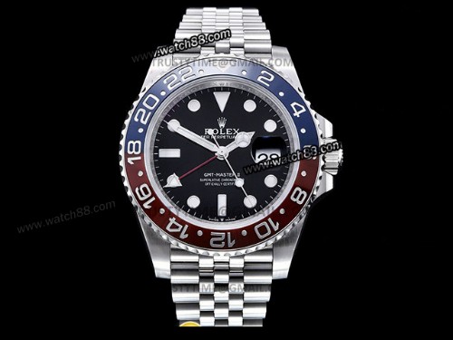 Clean Factory Rolex GMT-Master II 126710BLRO Automatic Men Watch,RL-05064