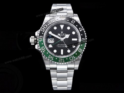 Clean Factory Rolex GMT-Master II 126720VTNR Sprite Green Black Automatic Men Watch,RL-05060