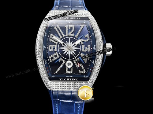 Franck Muller Vanguard Yachting V45 Series Automatic Mens Watch,FRA-06021
