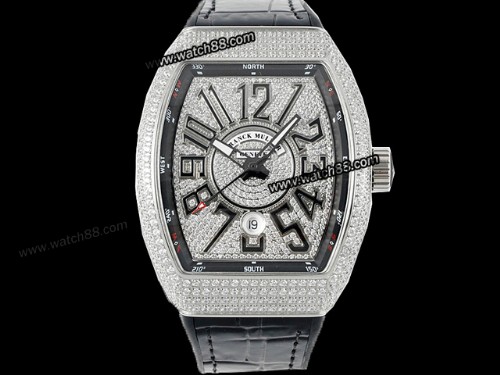 Franck Muller Vanguard Yachting V45 Series Automatic Mens Watch,FRA-06034