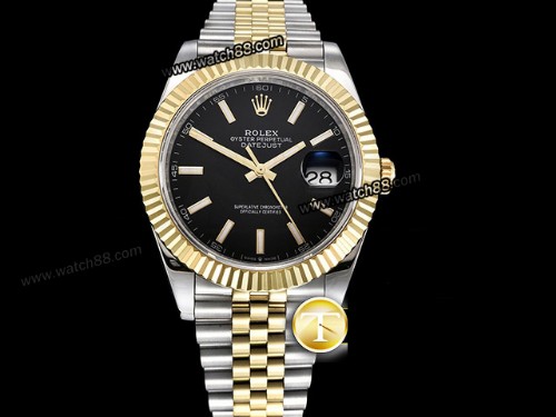 GMF Factory Rolex Datejust 41mm 18K Two Tone Wrapped Version 3235 Automatic Mens Watch ,RL-08181