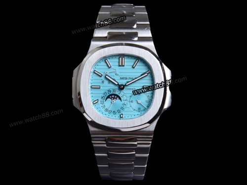 GR Factory Patek Philippe Nautilus Moon Phase Date 5712 Automatic Mens Watch,PP-03096