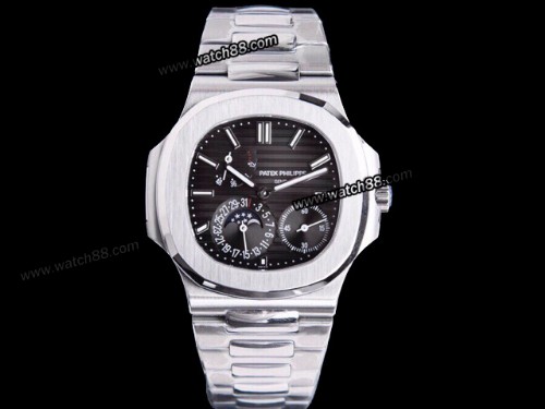 GR Factory Patek Philippe Nautilus Moon Phase Date 5712 Automatic Mens Watch,PP-03097